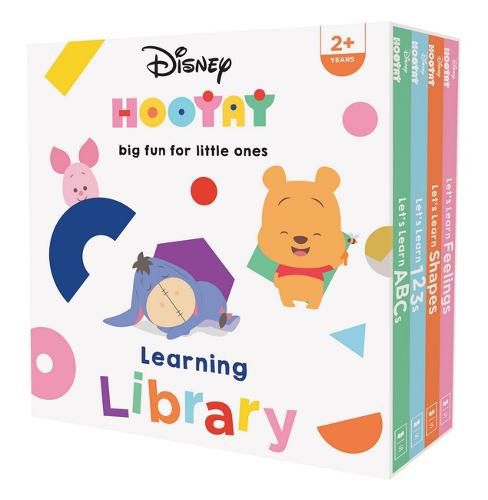 Cover image for Hooyay Big Fun for Little Ones: 4 Book Learning Library (Disney)