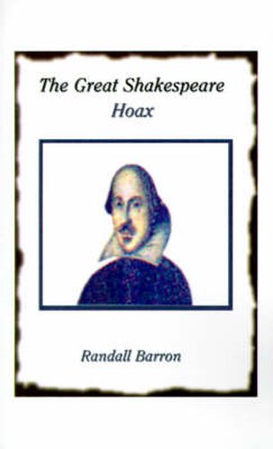 Cover image for The Great Shakespeare Hoax
