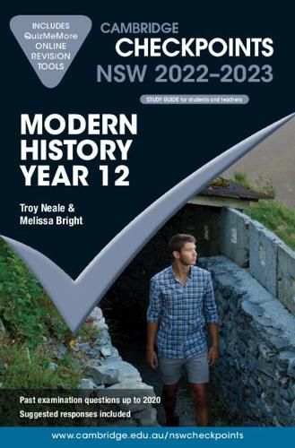 Cover image for Cambridge Checkpoints NSW Modern History Year 12 2022-2023