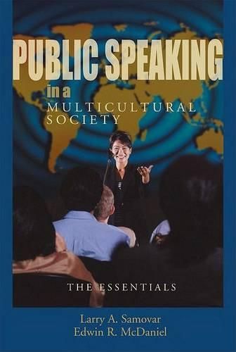 Cover image for Public Speaking in a Multicultural Society: The Essentials