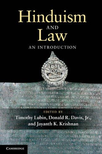 Cover image for Hinduism and Law: An Introduction