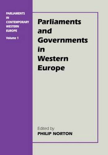 Cover image for Parliaments in Contemporary Western Europe