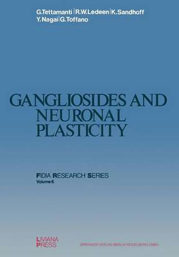 Cover image for Gangliosides and Neuronal Plasticity