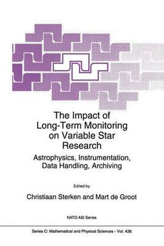Cover image for The Impact of Long-Term Monitoring on Variable Star Research: Astrophysics, Instrumentation, Data Handling, Archiving