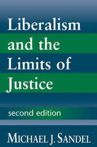 Cover image for Liberalism and the Limits of Justice