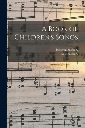 Cover image for A Book of Children's Songs