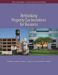 Cover image for Rethinking Property Tax Incentives for Business