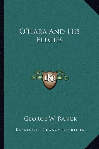 O'Hara and His Elegies