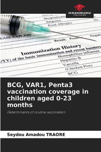 Cover image for BCG, VAR1, Penta3 vaccination coverage in children aged 0-23 months
