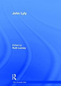 Cover image for John Lyly