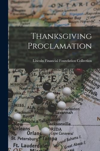 Cover image for Thanksgiving Proclamation