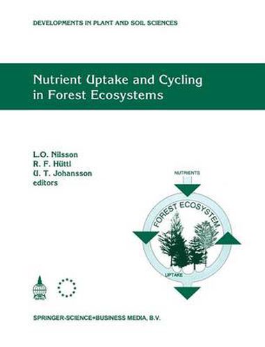 Cover image for Nutrient Uptake and Cycling in Forest Ecosystems: Proceedings of the CEC/IUFRO Symposium Nutrient Uptake and Cycling in Forest Ecosystems Halmstad, Sweden, June, 7-10, 1993