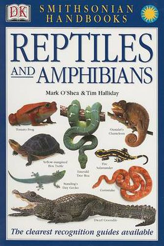 Cover image for Handbook: Reptiles & Amphibians: The Most Accessible Recognition Guide