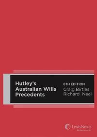Cover image for Hutley's Australian Wills Precedents
