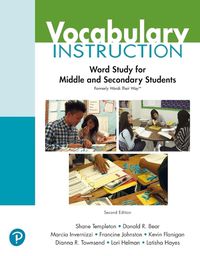 Cover image for Vocabulary Instruction