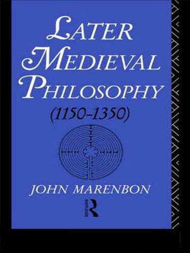 Cover image for Later Medieval Philosophy