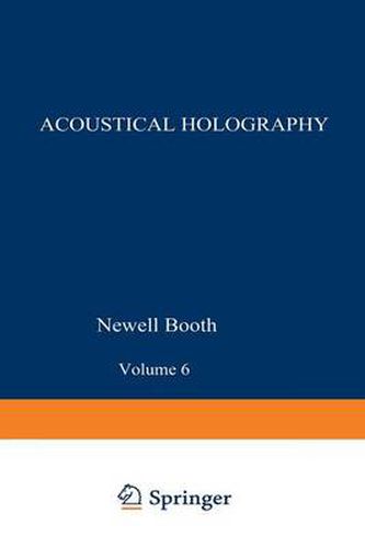 Cover image for Acoustical Holography: Volume 6