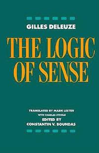 Cover image for The Logic of Sense