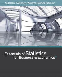 Cover image for Essentials of Statistics for Business and Economics (with XLSTAT Printed Access Card)