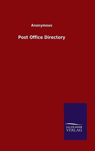 Cover image for Post Office Directory