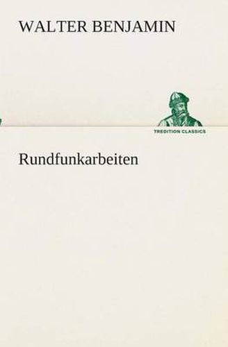 Cover image for Rundfunkarbeiten