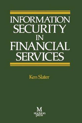 Cover image for Information Security in Financial Services