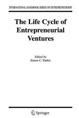 Cover image for The Life Cycle of Entrepreneurial Ventures