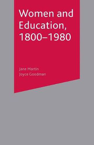 Cover image for Women and Education, 1800-1980