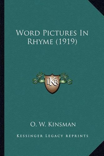 Cover image for Word Pictures in Rhyme (1919) Word Pictures in Rhyme (1919)