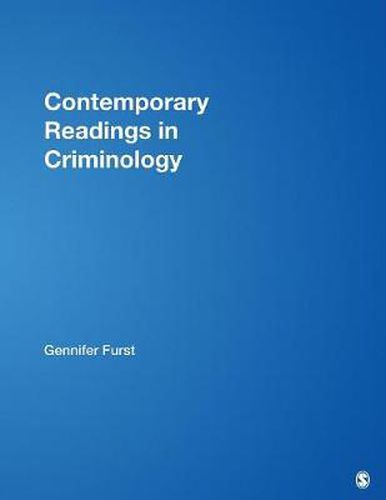 Cover image for Contemporary Readings in Criminology