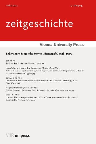 Cover image for Lebensborn Maternity Home Wienerwald, 1938-1945