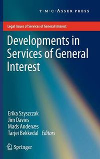 Cover image for Developments in Services of General Interest