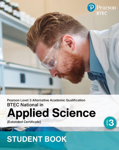 Cover image for L3 AAQ BTEC National 2025 Applied Science Ext Cert Student Book (Print)