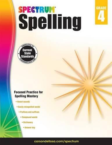 Cover image for Spectrum Spelling, Grade 4