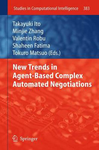 Cover image for New Trends in Agent-Based Complex Automated Negotiations