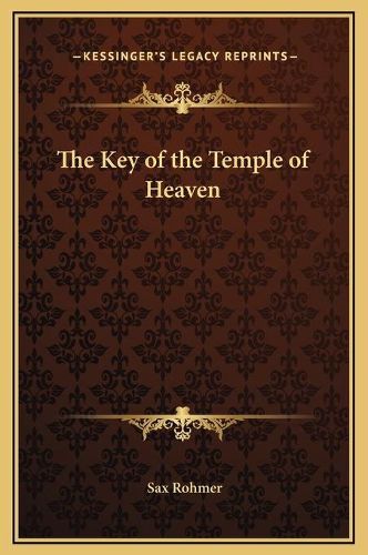 Cover image for The Key of the Temple of Heaven