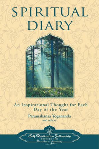 Cover image for Spiritual Diary: An Inspirational Thought for Each Day of the Year