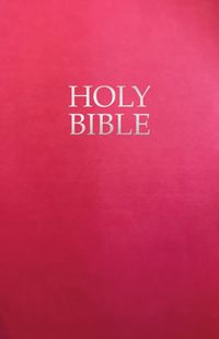 Cover image for Kjver Gift and Award Holy Bible, Deluxe Edition, Berry Ultrasoft