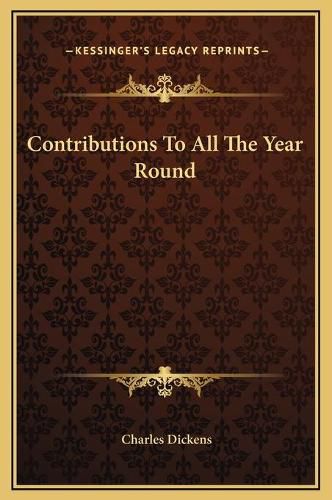 Cover image for Contributions to All the Year Round