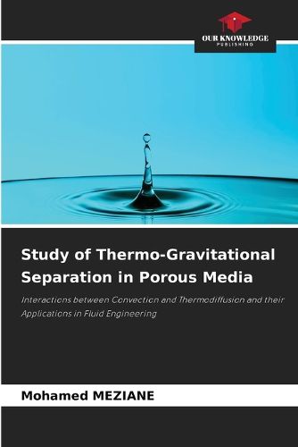 Cover image for Study of Thermo-Gravitational Separation in Porous Media