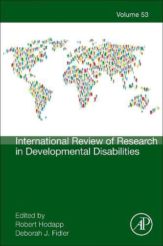 Cover image for International Review of Research in Developmental Disabilities