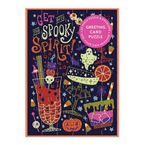 Cover image for Get into the Spooky Spirit Greeting Card Puzzle
