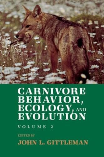 Cover image for Carnivore Behavior, Ecology and Evolution