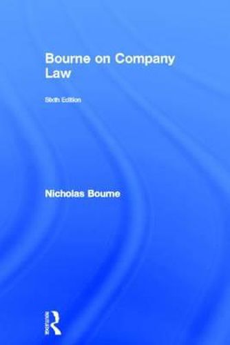 Bourne on Company Law