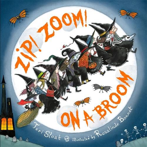 Cover image for Zip! Zoom! On a Broom