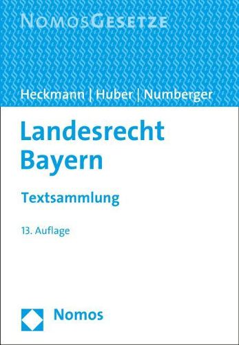 Cover image for Landesrecht Bayern: Textsammlung