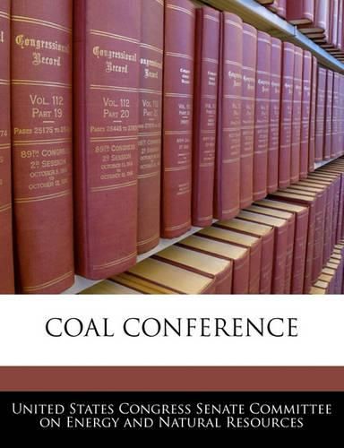 Cover image for Coal Conference