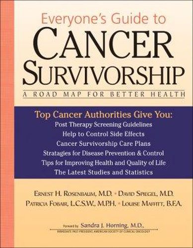 Cover image for Everyone's Guide to Cancer Survivorship: A Road Map for Better Health