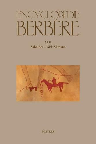 Cover image for Encyclopedie berbere. Fasc. XLII: Saboides - Sidi Slimane