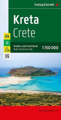 Cover image for Crete Road and Leisure Map 1:150,000